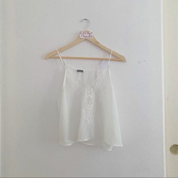 Brandy Melville Tops - Brandy Melville sheer embroidered top